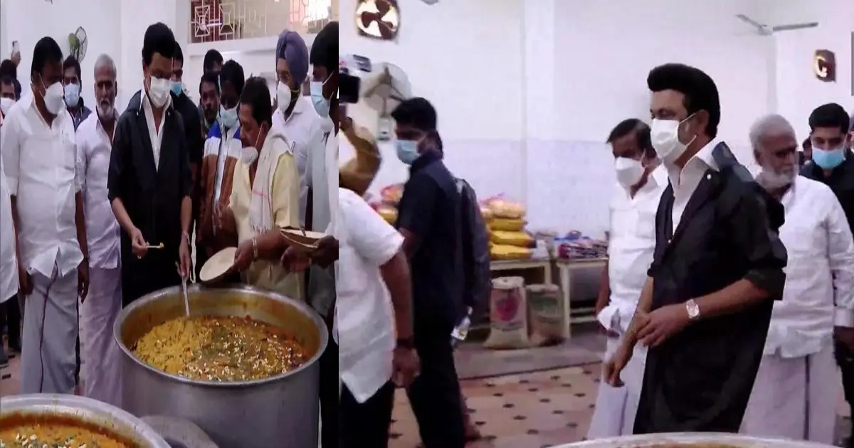 TN: CM Stalin visits rain-affected areas in Chennai, distributes food to needy people